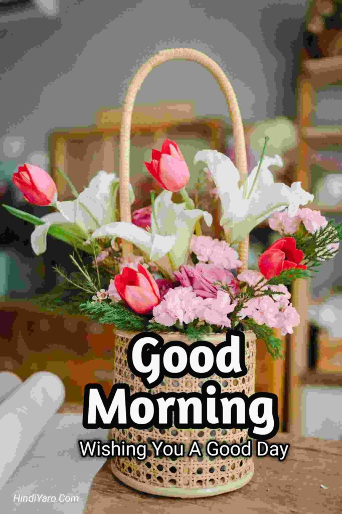 Good Morning Images With Flowers 