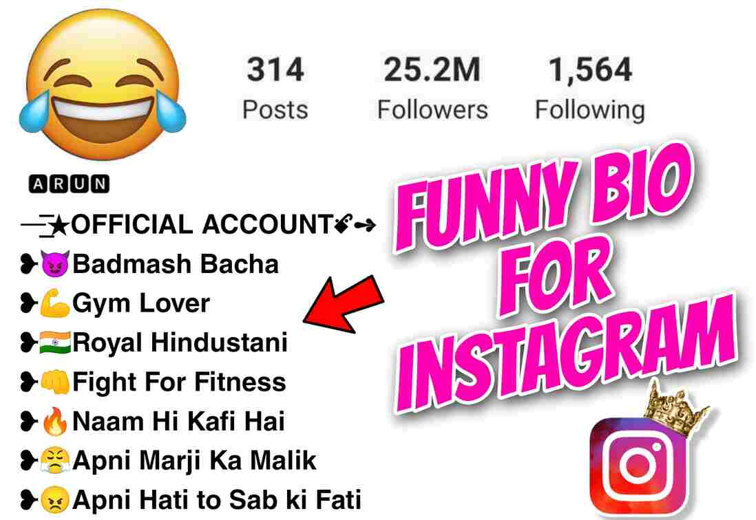 100+ Best Funny Bio For Instagram | Instagram Funny Bio Ideas 2023 »  