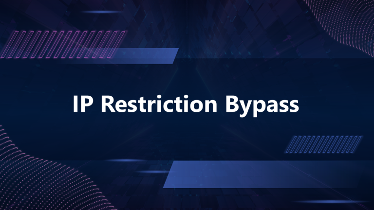 How to bypass IP restrictions